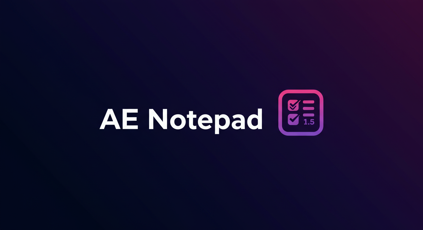 AE Notepad