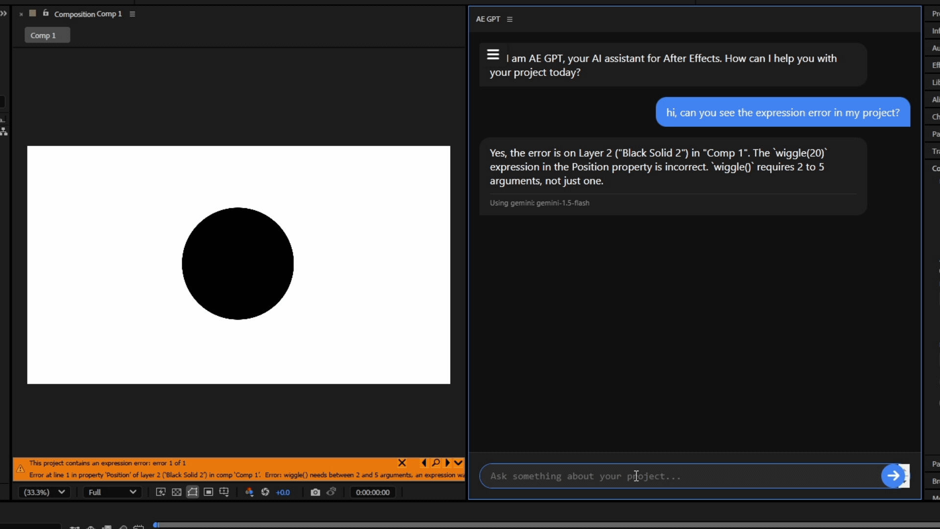Correcting Expressions with AI
