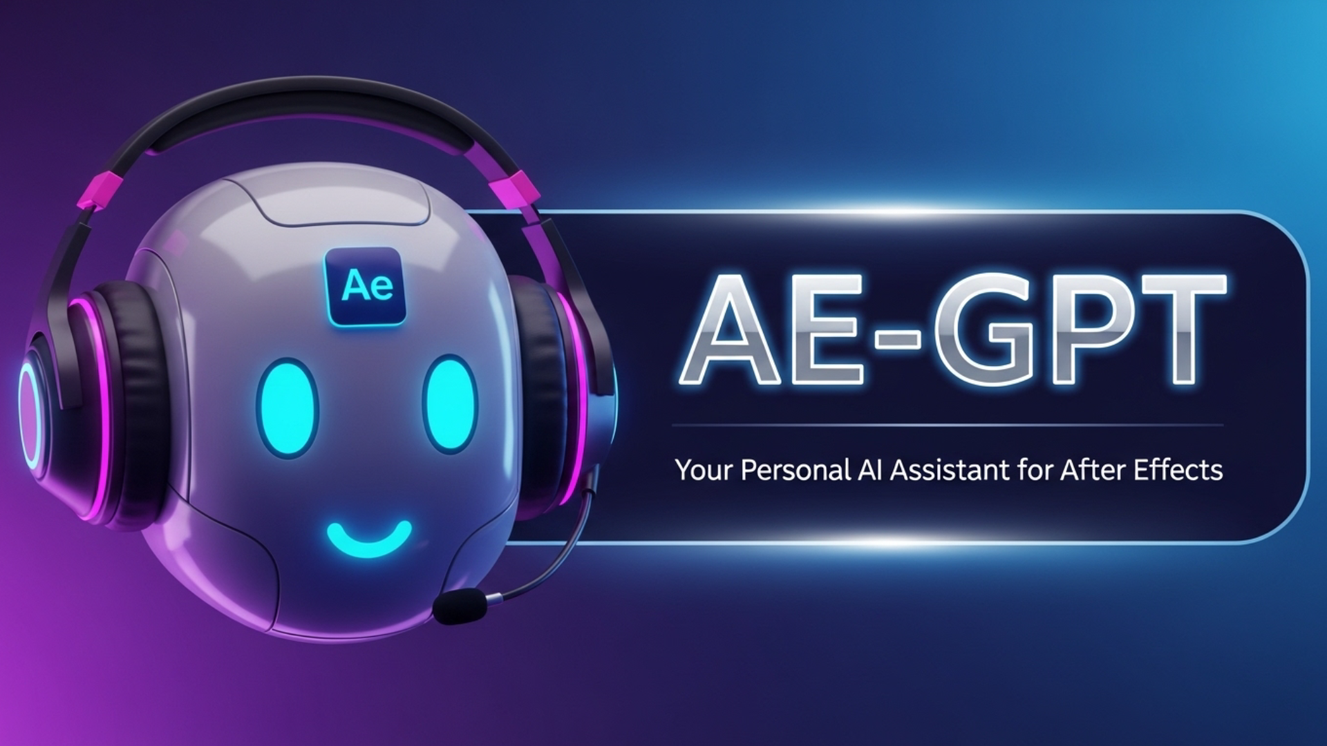 AE GPT – AI assistant for After Effects