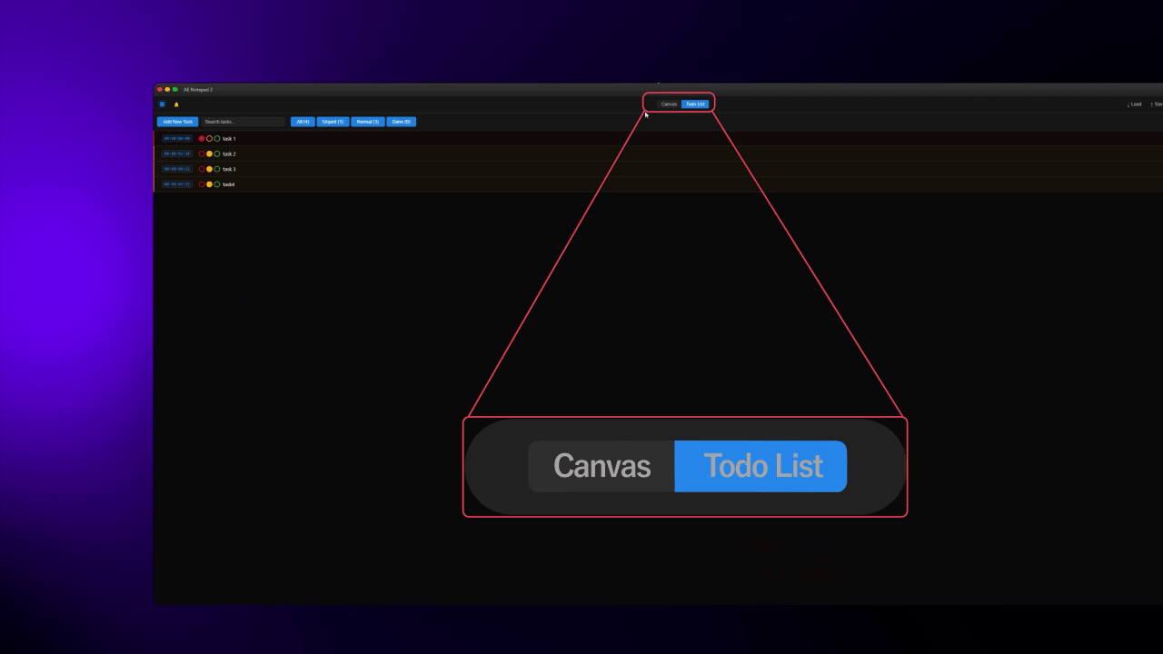 Two Work Modes