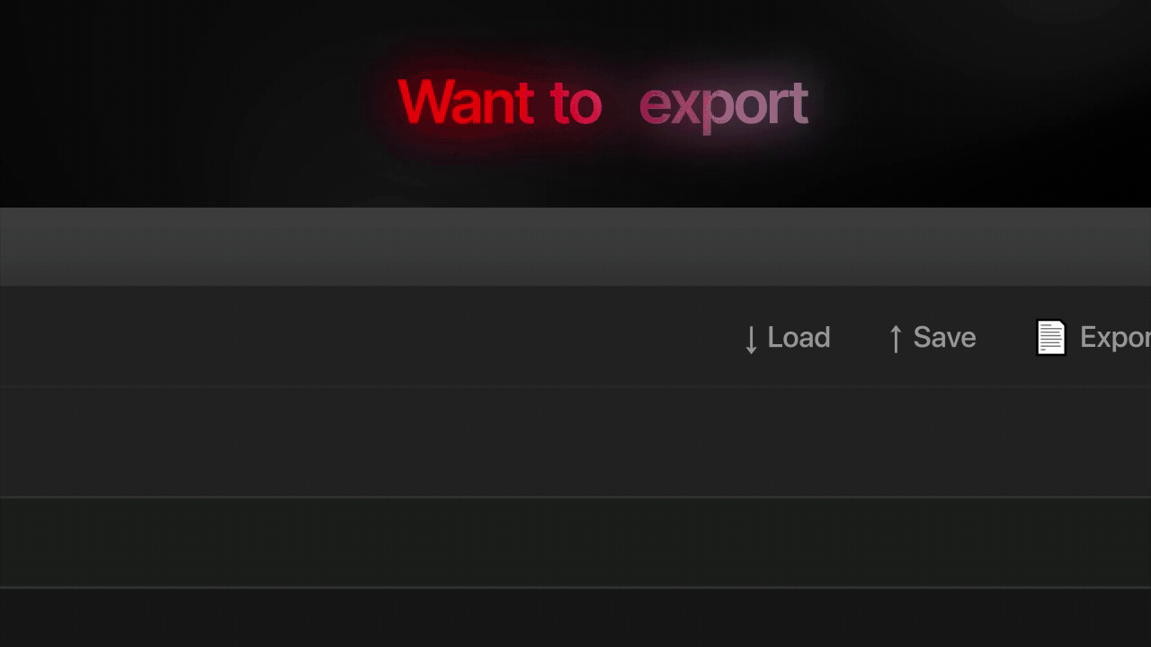 PDF Export